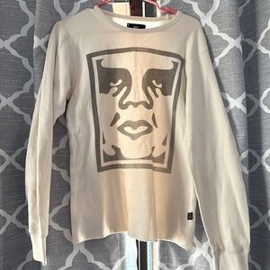 Long sleeve VINTAGE OBEY shirt